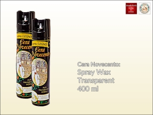 Wosk w aerozolu do drewna Cera Spray Novecento, kolor: bezbarwny; opak. 400 ml
