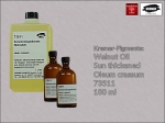 Olej orzechowy oleum crassum zagęszczany na słońcu Kremer-Pigmente; but. 100 ml