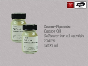 Olej rycynowy Kremer-Pigmente, but. 1000 ml
