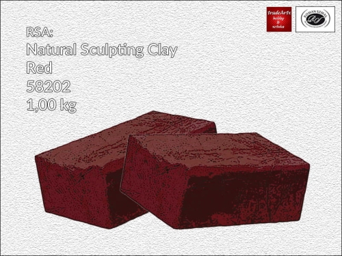 RSA Natural Sculpting Clay Red 58202  1 kg.jpg