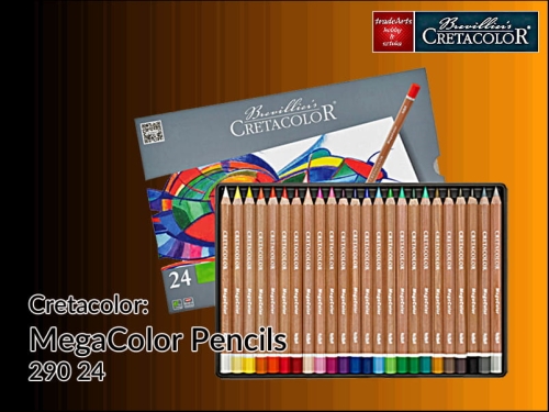 Cretacolor Megacolor Pencils 24  290 24.jpg