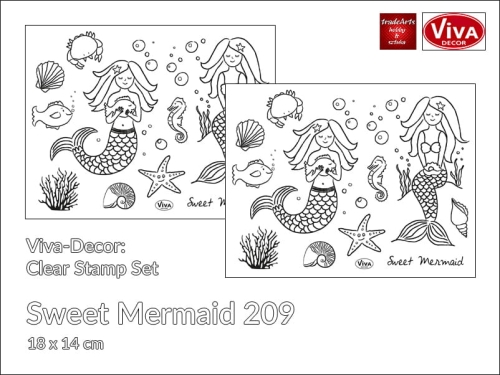 Viva Decor Clearstamp Sweet Mermaid 209.jpg