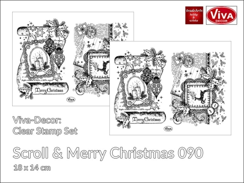 Viva Decor Clearstamp Scroll &amp; Merry Christmas 090.jpg