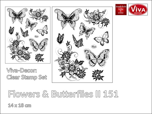 Viva Decor Clearstamp Flowers &amp; Butterflies II 151.jpg