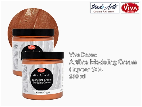 Viva Artline Modeling Cream Copper 904  250 ml.jpg
