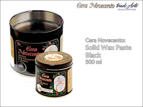 Cera Novecento Solid Wax Paste Black  500 ml.jpg