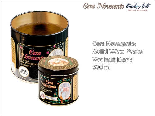 Cera Novecento Solid Wax Paste Walnut Dark  500 ml.jpg