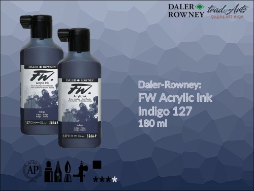 Daler-Rowney FW Acrylic Ink Indigo 127, 180 ml.jpg