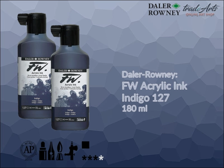 Daler-Rowney FW Acrylic Ink Indigo 127, 180 ml.jpg