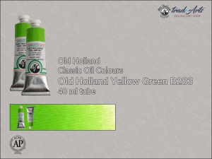 Farba olejna Old Holland Classic Oil Colours, kolor: Old Holland Yellow Green B283, tuba 40 ml 