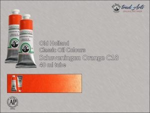 Farba olejna Old Holland Classic Oil Colours, kolor: Scheveningen Orange C18, tuba 40 ml 