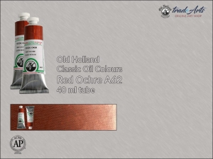 Farba olejna Old Holland Classic Oil Colours, kolor: Red Ochre A62, tuba 40 ml