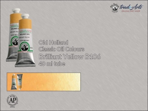 Farba olejna Old Holland Classic Oil Colours, kolor: Brilliant Yellow B106, tuba 40 ml 