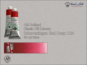 Farba olejna Old Holland Classic Oil Colours, kolor: Scheveningen Red Deep C24, tuba 40 ml  