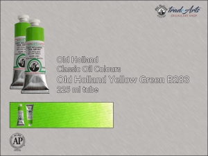 Farba olejna Old Holland Classic Oil Colours, kolor: Old Holland Yellow Green B283, tuba 225 ml  