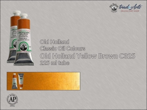 Farba olejna Old Holland Classic Oil Colours, kolor: Old Holland Yellow Brown C325 tuba 225 ml