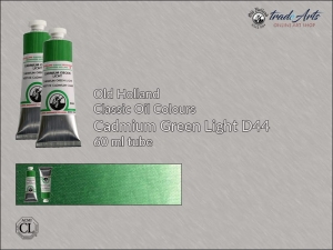 Farba olejna Old Holland Classic Oil Colours, kolor: Cadmium Green Light D44, tuba 60 ml 