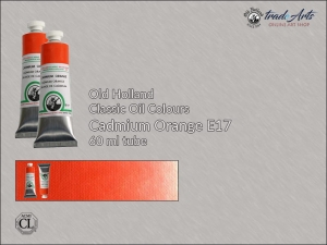 Farba olejna Old Holland Classic Oil Colours, kolor: Cadmium Orange E17, tuba 60 ml    