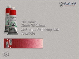 Farba olejna Old Holland Classic Oil Colours, kolor: Cadmium Red Deep E23, tuba 60 ml   