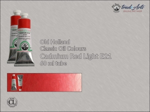 Farba olejna Old Holland Classic Oil Colours, kolor: Cadmium Red Light E21, tuba 60 ml 