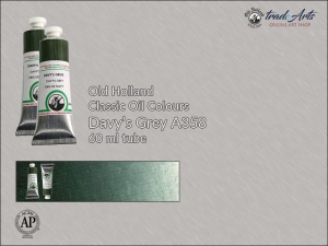 Farba olejna Old Holland Classic Oil Colours, kolor: Davy's Grey A358, tuba 60 ml  