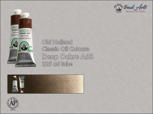Farba olejna Old Holland Classic Oil Colours, kolor: Deep Ochre A68, tuba 225 ml   