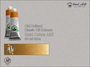 Farba olejna Old Holland Classic Oil Colours, kolor: Gold Ochre A55, tuba 60 ml  
