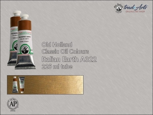 Farba olejna Old Holland Classic Oil Colours, kolor: Italian Earth A322, tuba 225 ml 