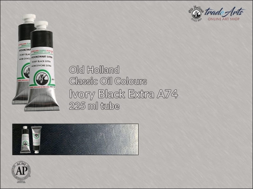 Old Holland COC Ivory Black Extra A74  tuba 225 ml.jpg