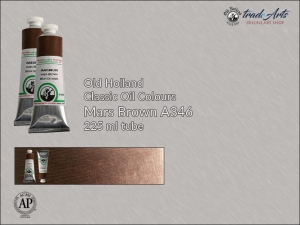Farba olejna Old Holland Classic Oil Colours, kolor: Mars Brown A346, tuba 225 ml  