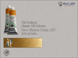 Farba olejna Old Holland Classic Oil Colours, kolor: Raw Sienna Deep A57, tuba 225 ml  