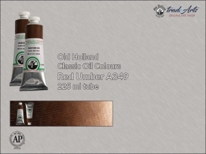 Farba olejna Old Holland Classic Oil Colours, kolor: Red Umber A349, tuba 225 ml  