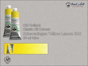Farba olejna Old Holland Classic Oil Colours, kolor: Schevenigen Yellow Lemon B10, tuba 60 ml  