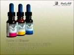 Farba akwarelowa w płynie Liquid Watercolour for Artist's Rohrer & Klingner,  kolor:  Mossy Green 530, opak. 12 ml 