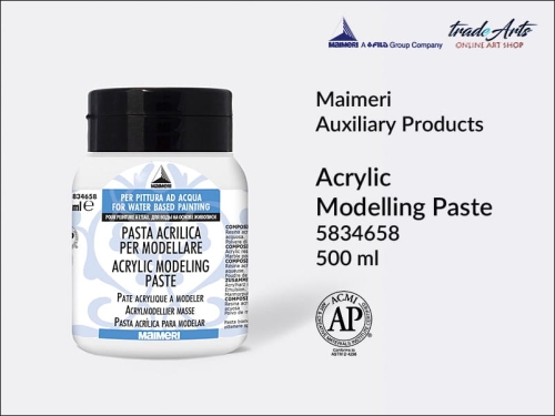 Maimeri Acrylic Modelling Paste pasta modelująca akrylowa,  pasta akrylowa do modelowania Maimeri Acrylic Modelling Paste, pasta akrylowa modelująca akrylowa Maimeri, pasty akrylowe modelujące, pasta strukturalna modelujaca,