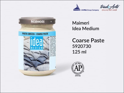 Pasta piaskowa 730 Maimeri Idea Medium, Maimeri Idea Medium - pasta piaskowa 730, pasty modelarskie, pasty piaskowe, pasta, decoupage, tradearts,
