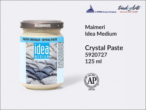 Pasta szklana 727 Maimeri Idea Medium, Maimeri Idea Medium - pasta szklana 727, pasty do modelowania, decoupage, tradearts,