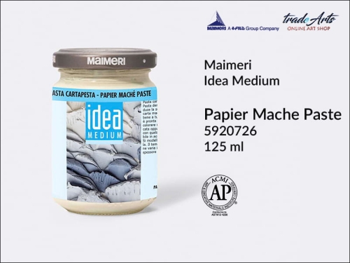 Pasta papier-mache 726 Maimeri Idea Medium, Maimeri Idea Medium - pasta 726 papier-mache, paper-mache, pasta modelująca, tradearts,