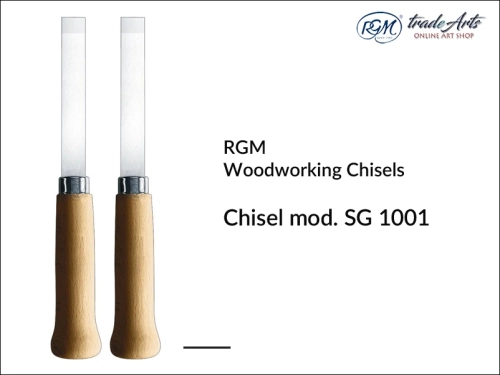Dłuto do drewna płaskie SG 1001 RGM Woodworking Chisels, RGM Wood Chisels dłuto do drewna płaskie SG 1001, dłuto do drewna płaskie RGM, dłuto do drewna, dłuto RGM, dłuta do drewna, tradearts,