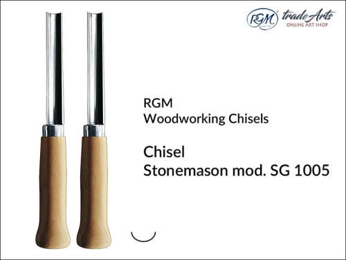 Dłuto do drewna wklęsłe SG 1005 RGM Woodworking Chisels, RGM Wood Chisels dłuto do drewna wklęsłe SG 1005, dłuto do drewna wklęsłe RGM, dłuto do drewna, dłuto RGM, dłuta do drewna, tradearts,