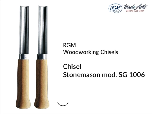 Dłuto do drewna wklęsłe SG 1006 RGM Woodworking Chisels, RGM Wood Chisels dłuto do drewna wklęsłe SG 1006, dłuto do drewna wklęsłe RGM, dłuto do drewna, dłuto RGM, dłuta do drewna, tradearts,