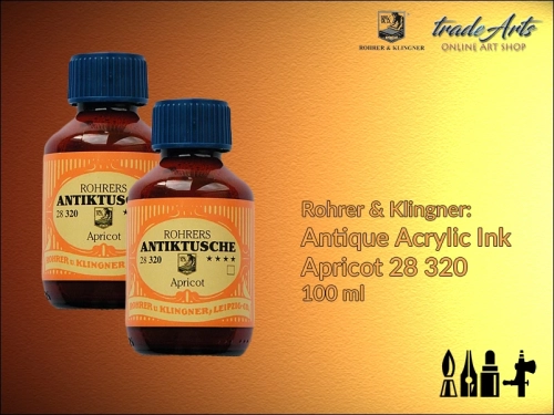 R&amp;K Antique Ink- Apricot 28320  100 ml_wynik.webp