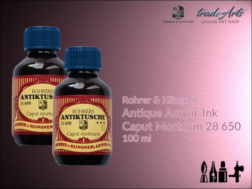 R&amp;K Antique Ink- Caput Mortuum 28650  100 ml_wynik.webp