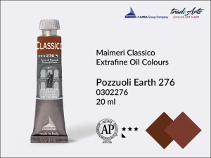 Farba olejna Maimeri Classico, kolor: Pozzuoli Earth 276, tuba 20 ml
