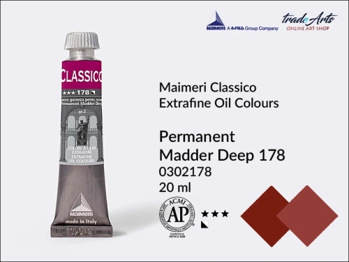 Maimeri Classico farby olejne bez wosków i wypełniaczy. Farby olejne Maimeri Classico wszystkie pojemności w sklepie tradearts.pl. Farby olejne Classico najtaniej - Sklep Plastyczny tradearts.pl.