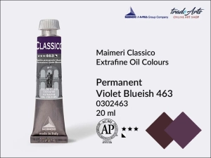 Farba olejna Maimeri Classico, kolor: Permanent Violet Blueish 463, tuba 20 ml