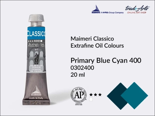 Maimeri Classico farby olejne bez wosków i wypełniaczy. Farby olejne Maimeri Classico wszystkie pojemności w sklepie tradearts.pl. Farby olejne Classico najtaniej - Sklep Plastyczny tradearts.pl.