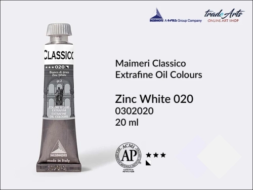 Maimeri Classico farby olejne bez wosków i wypełniaczy. Farby olejne Maimeri Classico wszystkie pojemności w sklepie tradearts.pl. Farby olejne Classico najtaniej - Sklep Plastyczny tradearts.pl.