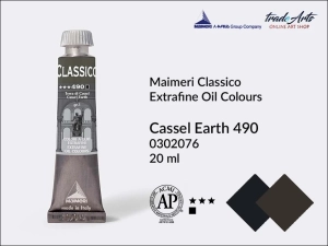 Farba olejna Maimeri Classico, kolor: Cassel Earth 490, tuba 20 ml