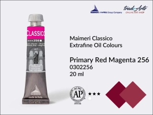 Farba olejna Maimeri Classico, kolor: Primary Red Magenta 256, tuba 20 ml